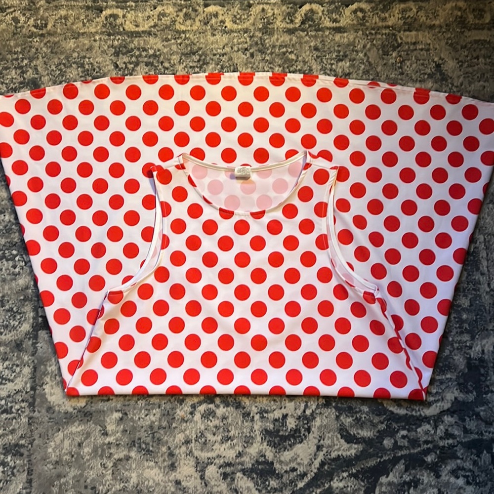 Woman’s slip-on patterned dress
